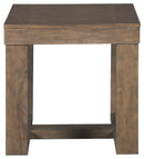 Cariton - Gray - Square End Table-Washburn's Home Furnishings