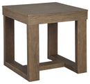 Cariton - Gray - Square End Table-Washburn's Home Furnishings