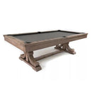 Carmel 7' Pool Table in Weathered Oak-Washburn's Home Furnishings