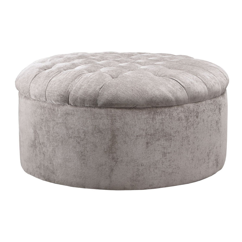 Carnaby - Dove - Oversized Accent Ottoman-Washburn's Home Furnishings