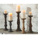 Carston - Brown - Candle Holder Set (5/cn)-Washburn's Home Furnishings