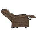 Catnapper Brett Lift Chair in Coffee-Washburn's Home Furnishings