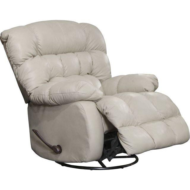 Pendleton Alabaster Chaise Swivel Glider Recliner-Washburn's Home Furnishings