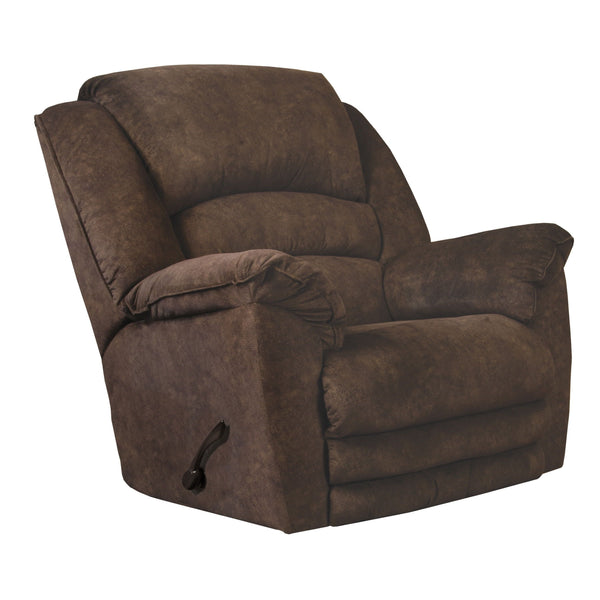 Rialto Chaise Rocker Recliner - Chocolate-Washburn's Home Furnishings