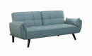 Caufield - Tufted Sofa Bed - Blue-Washburn's Home Furnishings