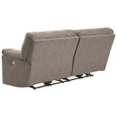 Cavalcade - Slate - 2 Seat Reclining Power Sofa-Washburn's Home Furnishings