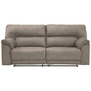 Cavalcade - Slate - 2 Seat Reclining Power Sofa-Washburn's Home Furnishings