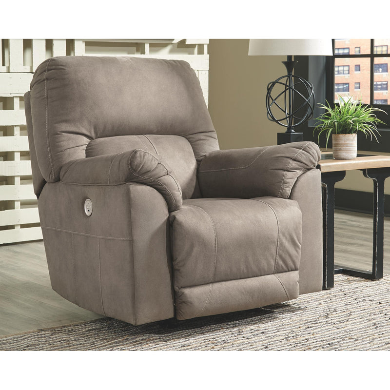 Cavalcade - Slate - Power Rocker Recliner-Washburn's Home Furnishings