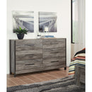 Cazenfeld - Black/gray - Six Drawer Dresser-Washburn's Home Furnishings