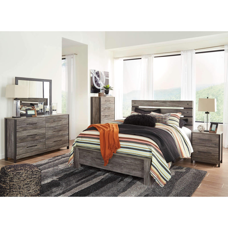 Cazenfeld - Black/gray - Six Drawer Dresser-Washburn's Home Furnishings