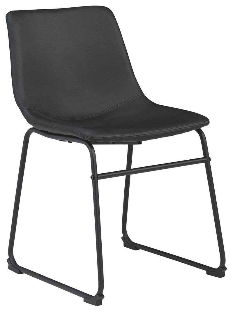 Centiar - Black - Dining Chair (set Of 2)-Washburn's Home Furnishings