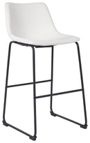 Centiar - White - Tall Uph Barstool (2/cn)-Washburn's Home Furnishings