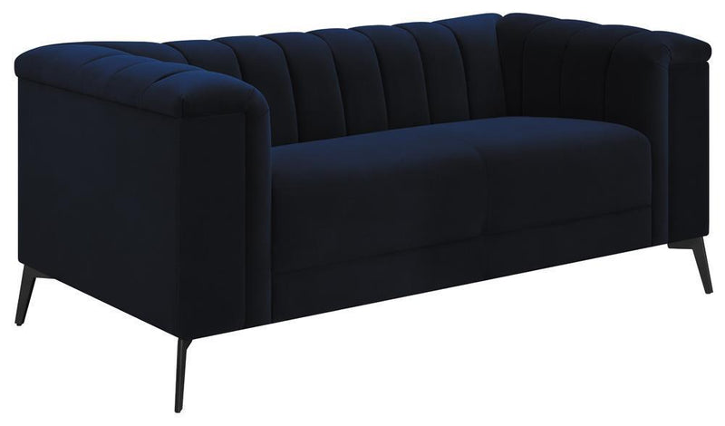 Chalet - Loveseat - Blue-Washburn's Home Furnishings