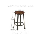 Challiman Stool-Washburn's Home Furnishings