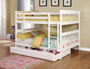 Chapman Full Over Full Bunk Bed - White-Washburn's Home Furnishings