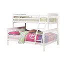 Chapman Twin Over Full Bunk Bed - White-Washburn's Home Furnishings