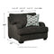 Charenton - Charcoal - Chair And A Half-Washburn's Home Furnishings