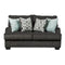 Charenton - Charcoal - Loveseat-Washburn's Home Furnishings