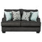 Charenton - Charcoal - Loveseat-Washburn's Home Furnishings