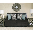 Charenton - Charcoal - Loveseat-Washburn's Home Furnishings