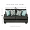 Charenton - Charcoal - Loveseat-Washburn's Home Furnishings