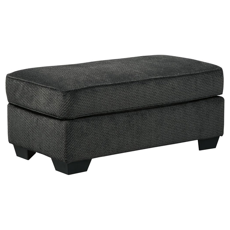 Charenton - Charcoal - Ottoman-Washburn's Home Furnishings