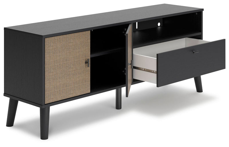 Charlang - Dark Gray - Medium Tv Stand-Washburn's Home Furnishings