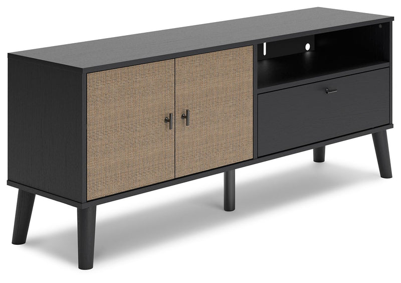 Charlang - Dark Gray - Medium Tv Stand-Washburn's Home Furnishings