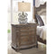 Charmond - Brown Dark - Two Drawer Night Stand-Washburn's Home Furnishings