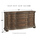 Charmond - Brown - Dresser-Washburn's Home Furnishings