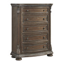 Charmond - Brown - Five Drawer Chest-Washburn's Home Furnishings