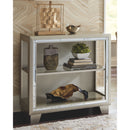 Chaseton - Metallic Gray - Accent Cabinet-Washburn's Home Furnishings