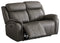 Chasewood - Dark Gray - Reclining Power Loveseat-Washburn's Home Furnishings