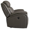 Chasewood - Dark Gray - Reclining Power Loveseat-Washburn's Home Furnishings