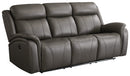 Chasewood - Dark Gray - Reclining Power Sofa-Washburn's Home Furnishings