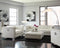 Chaviano Collection - Sofa - Pearl And White-Washburn's Home Furnishings