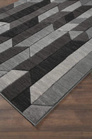 Chayse - Black/gray - Medium Rug-Washburn's Home Furnishings