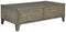 Chazney - Rustic Brown - Lift Top Cocktail Table-Washburn's Home Furnishings