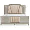 Chevanna - Pearl Silver - California King Upholstered Panel Bed-Washburn's Home Furnishings