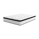 Chime 12 Inch Hybrid - White - King Mattress-Washburn's Home Furnishings