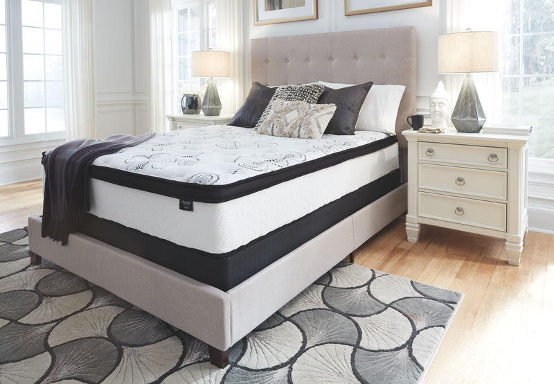 Chime - White - California King Mattress - Traditional Coils-Washburn's Home Furnishings