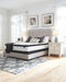 Chime - White - California King Mattress - Traditional Coils-Washburn's Home Furnishings