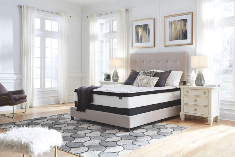 Chime - White - California King Mattress - Traditional Coils-Washburn's Home Furnishings