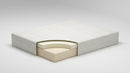 Chime - White - King Mattress - 12-inch-Washburn's Home Furnishings