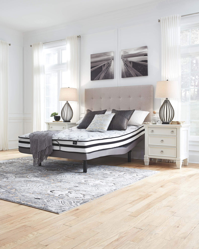 Chime - White - King Mattress - Traditional Coils-Washburn's Home Furnishings