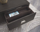 Chisago - Black/silver - Lift Top Cocktail Table-Washburn's Home Furnishings