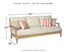 Clare - Beige - Sofa With Cushion-Washburn's Home Furnishings