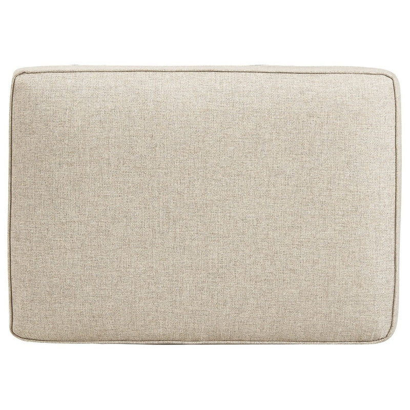 Claredon - Linen - Ottoman-Washburn's Home Furnishings