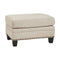 Claredon - Linen - Ottoman-Washburn's Home Furnishings