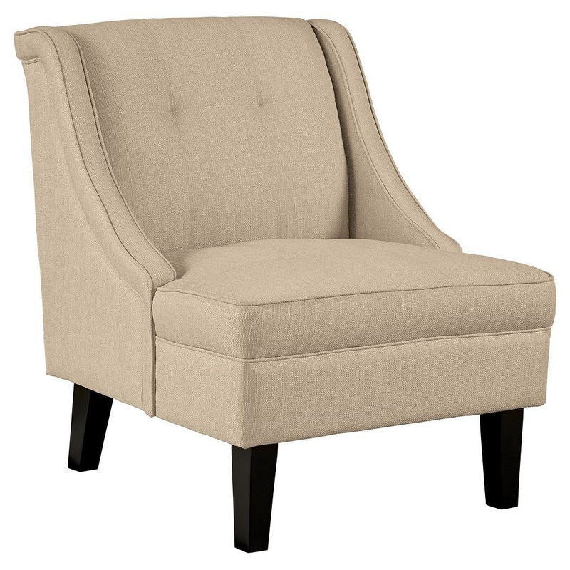 Clarinda - Cream - Accent Chair-Washburn's Home Furnishings